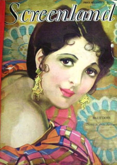 SCREENLAND magazine side cover November 1927