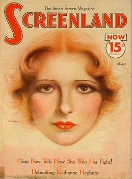 SCREENLAND magazine side cover March 1933