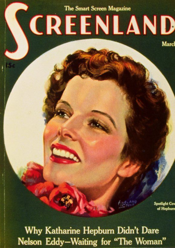 SCREENLAND magazine side cover March 1935