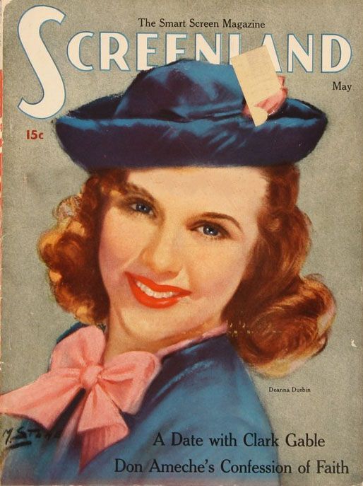 SCREENLAND magazine side cover May 1938