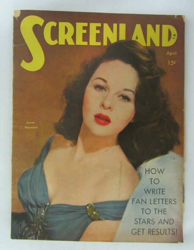 SCREENLAND magazine cover April 1946