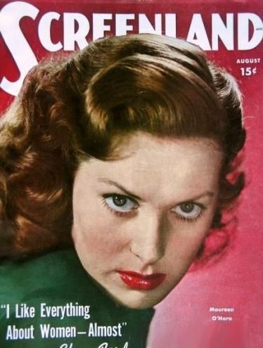 SCREENLAND magazine side cover August 1949