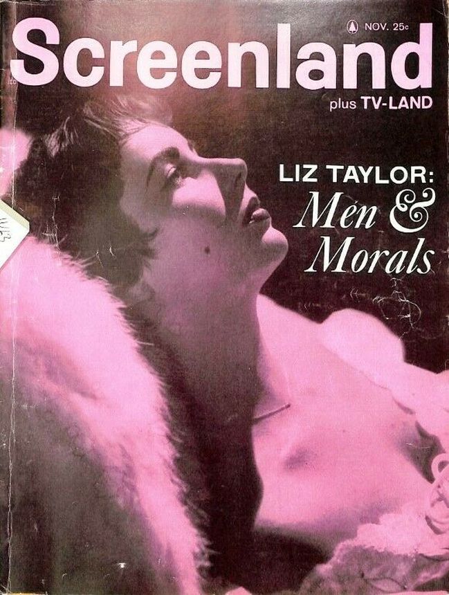 SCREENLAND magazine side cover November 1963
