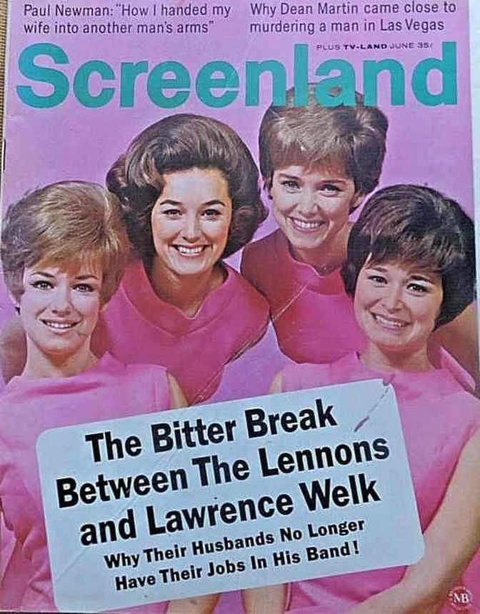 SCREENLAND magazine side cover June 1968