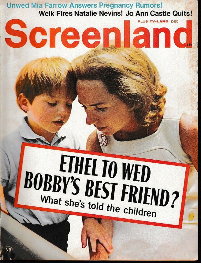 SCREENLAND magazine side cover December 1969