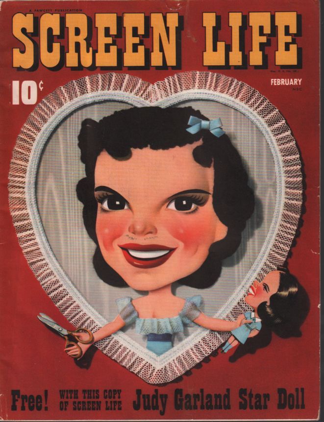 SCREEN LIFE (FAWCETT) magazine side cover February 1941