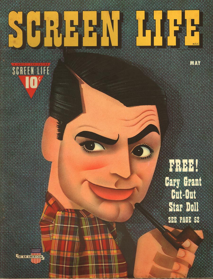 SCREEN LIFE (FAWCETT) magazine side cover May 1941