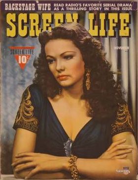 SCREEN LIFE (FAWCETT) magazine side cover November 1941