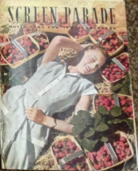 SCREEN PARADE magazine cover December 1947