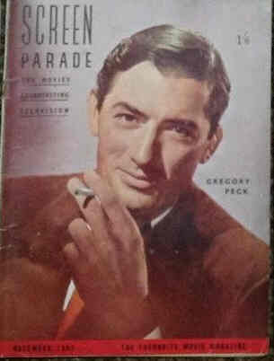 SCREEN PARADE magazine cover November 1951