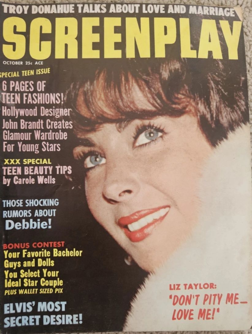 SCREENPLAY magazine cover October 1961