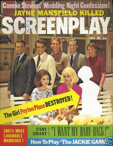 SCREENPLAY magazine cover September 1967