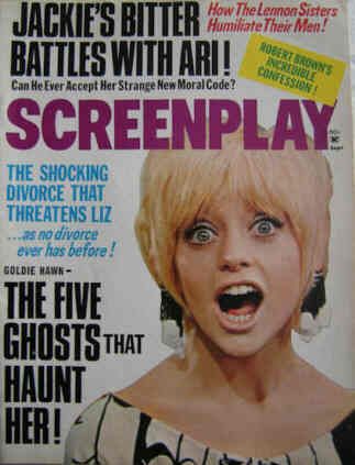 SCREENPLAY magazine cover September 1969