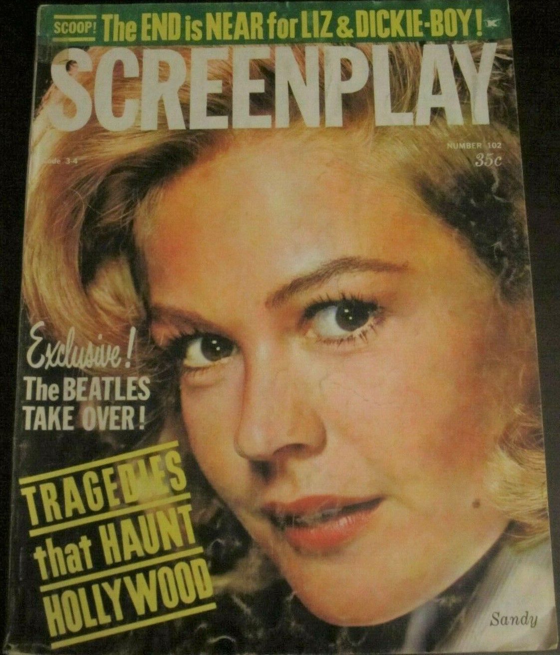SCREENPLAY magazine cover Issue 102   1963
