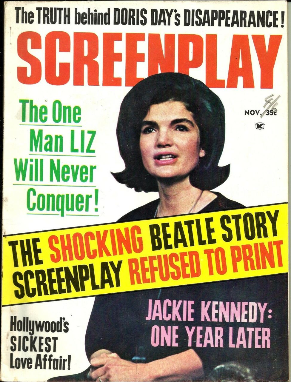 SCREENPLAY magazine cover  November 1964