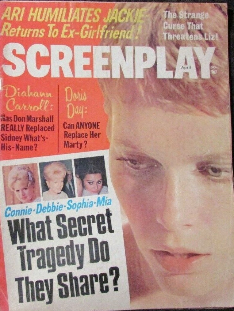 SCREENPLAY magazine cover  April 1969