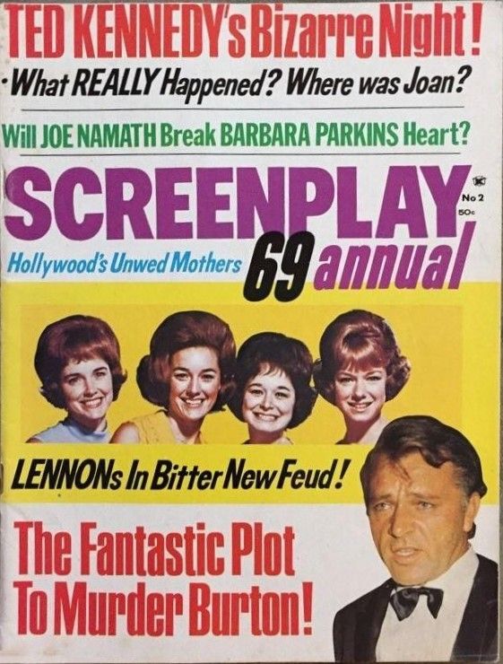 SCREENPLAY magazine cover Issue 2  Annual   1969