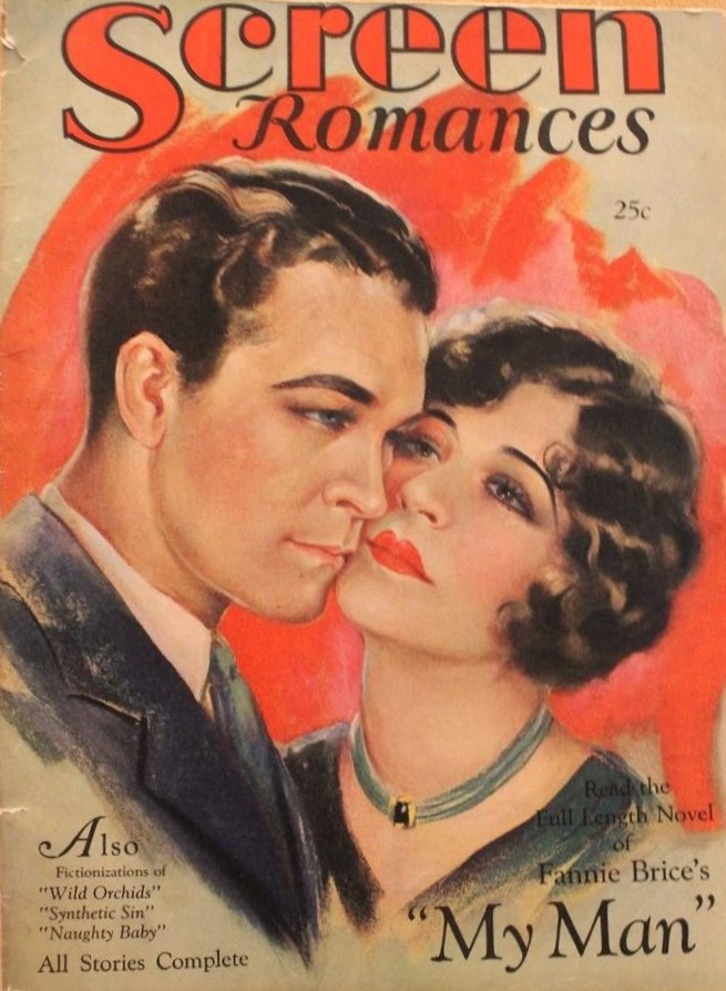 SCREEN ROMANCES magazine cover Issue 1   1929