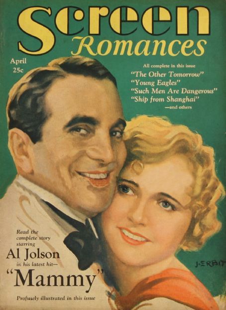 SCREEN ROMANCES magazine cover Issue 11 April 1930