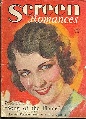 SCREEN ROMANCES magazine cover Issue 13 June 1930