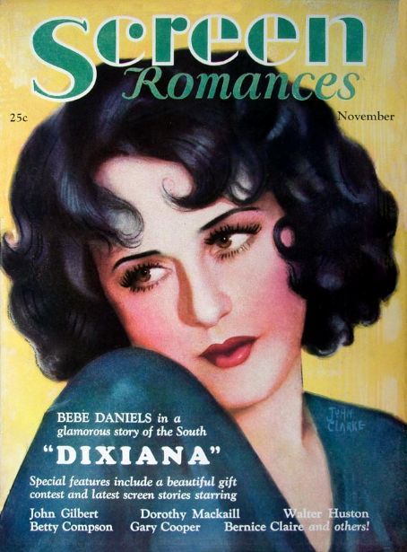SCREEN ROMANCES magazine cover Issue 18 November 1930