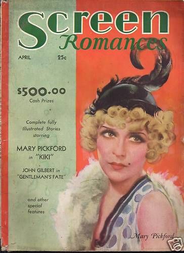 SCREEN ROMANCES magazine cover Issue 23 April 1931