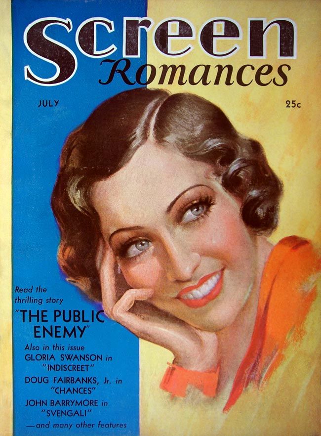 SCREEN ROMANCES magazine cover Issue 26 July 1931