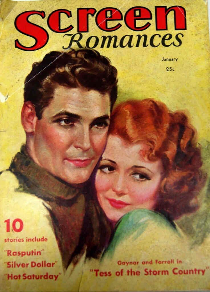 SCREEN ROMANCES magazine cover Issue 44 January 1933