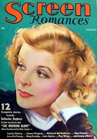 SCREEN ROMANCES magazine cover Issue 51 August 1933