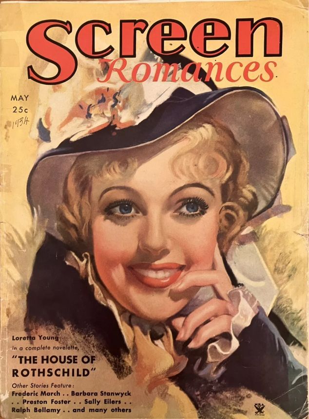 SCREEN ROMANCES magazine cover Issue 60 May 1934