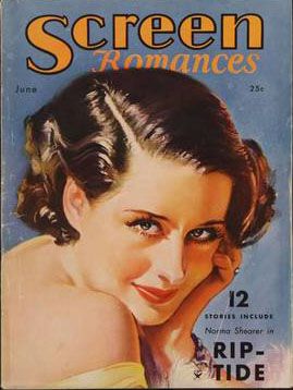 SCREEN ROMANCES magazine cover Issue 61 June 1934