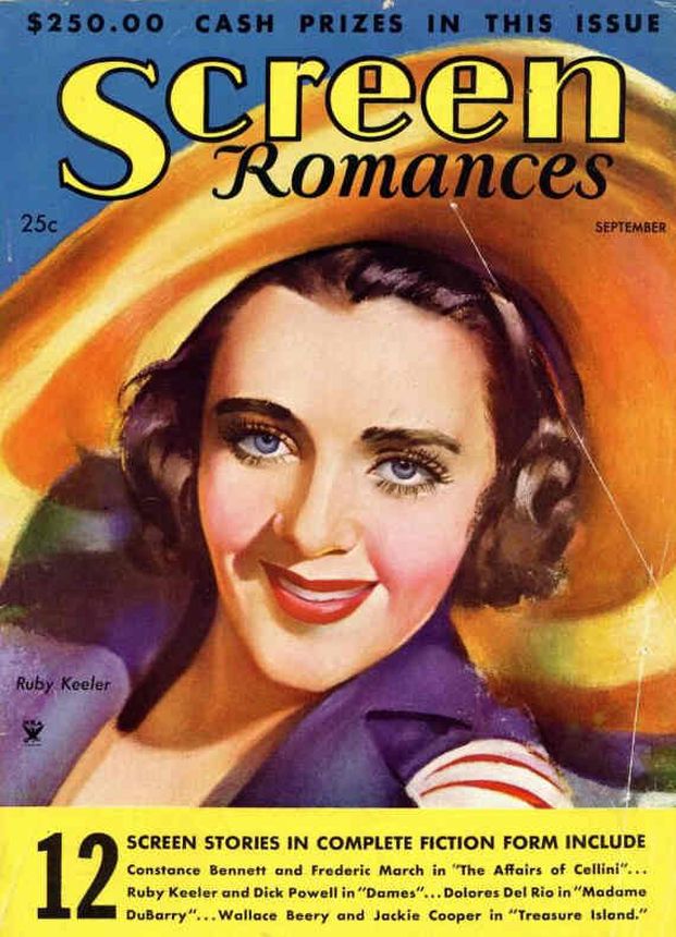 SCREEN ROMANCES magazine cover Issue 64 September 1934
