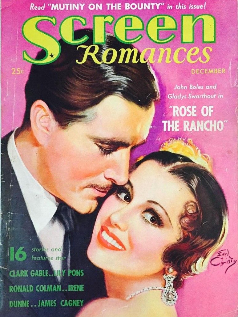 SCREEN ROMANCES magazine cover Issue 79 December 1935