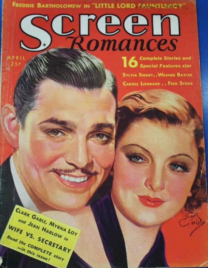SCREEN ROMANCES magazine cover Issue 83 April 1936