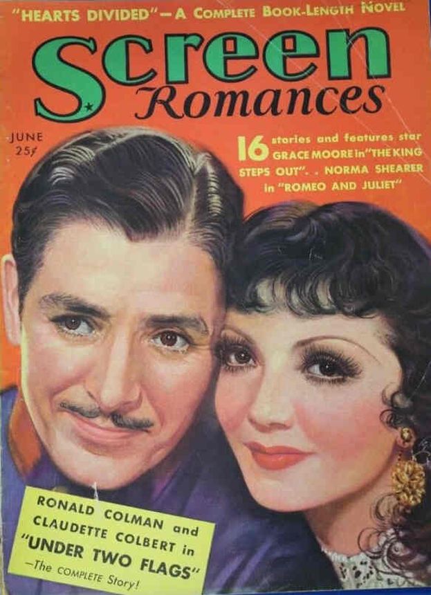 SCREEN ROMANCES magazine cover Issue 85 June 1936