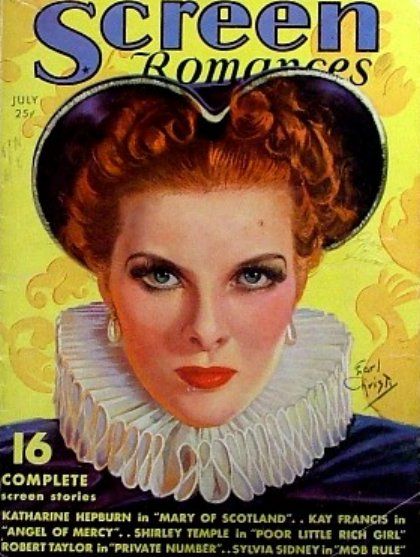 SCREEN ROMANCES magazine cover Issue 86 July 1936
