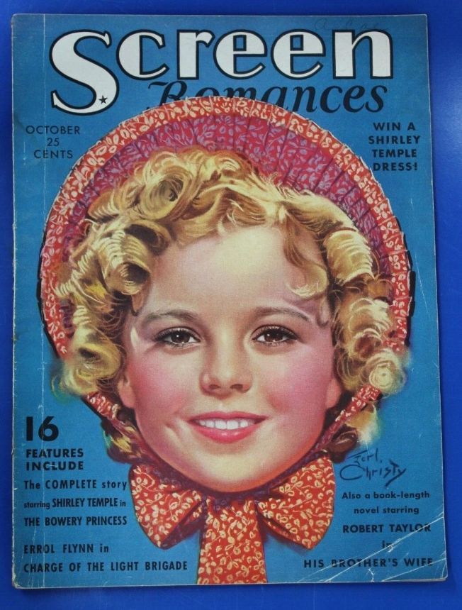 SCREEN ROMANCES magazine cover Issue 89 October 1936