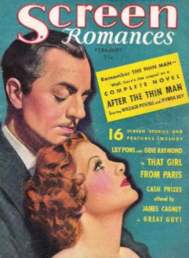 SCREEN ROMANCES magazine cover Issue 93 February 1937