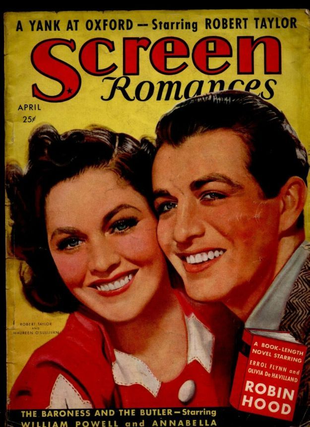 SCREEN ROMANCES magazine cover Issue 107 April 1938
