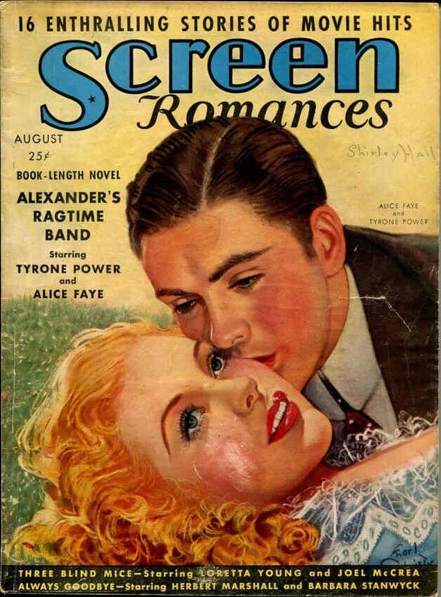 SCREEN ROMANCES magazine cover Issue 111 August 1938