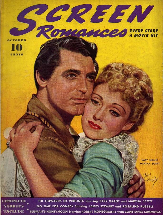 SCREEN ROMANCES magazine cover Issue 137 October 1940