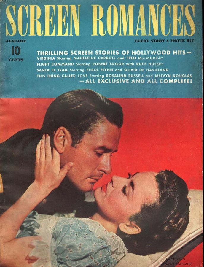 SCREEN ROMANCES magazine cover Issue 140 January 1941