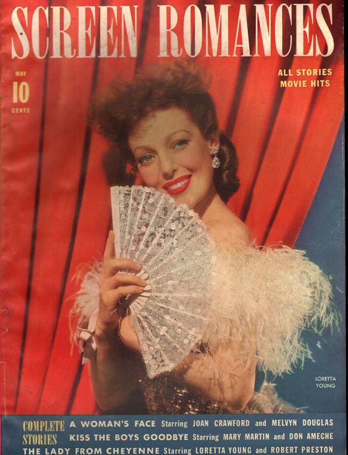 SCREEN ROMANCES magazine cover Issue 144 May 1941