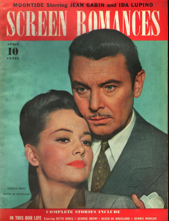 SCREEN ROMANCES magazine cover Issue 155 April 1942