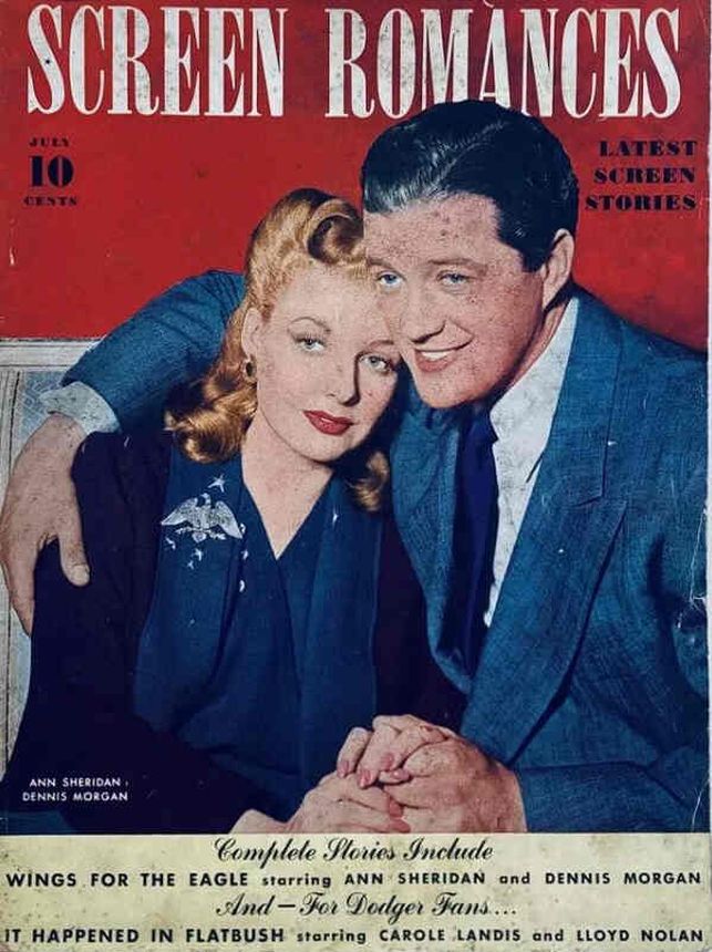 SCREEN ROMANCES magazine cover Issue 158 July 1942