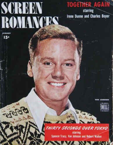 SCREEN ROMANCES magazine cover Issue 188 January 1945