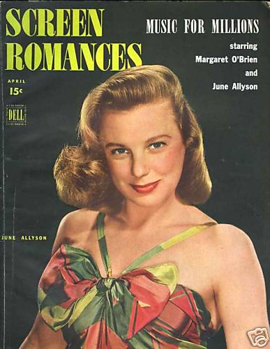 SCREEN ROMANCES magazine cover Issue 191 April 1945