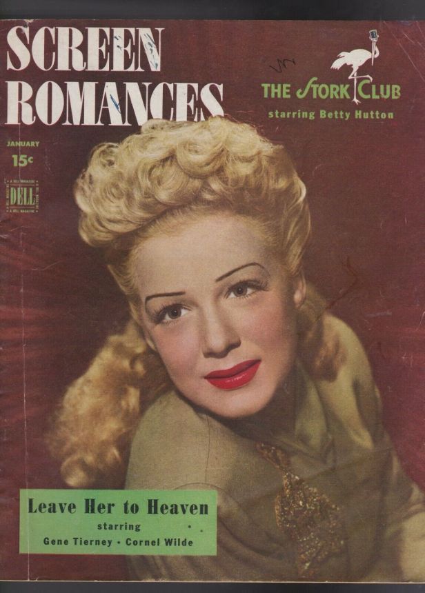 SCREEN ROMANCES magazine cover Issue 200 January 1946