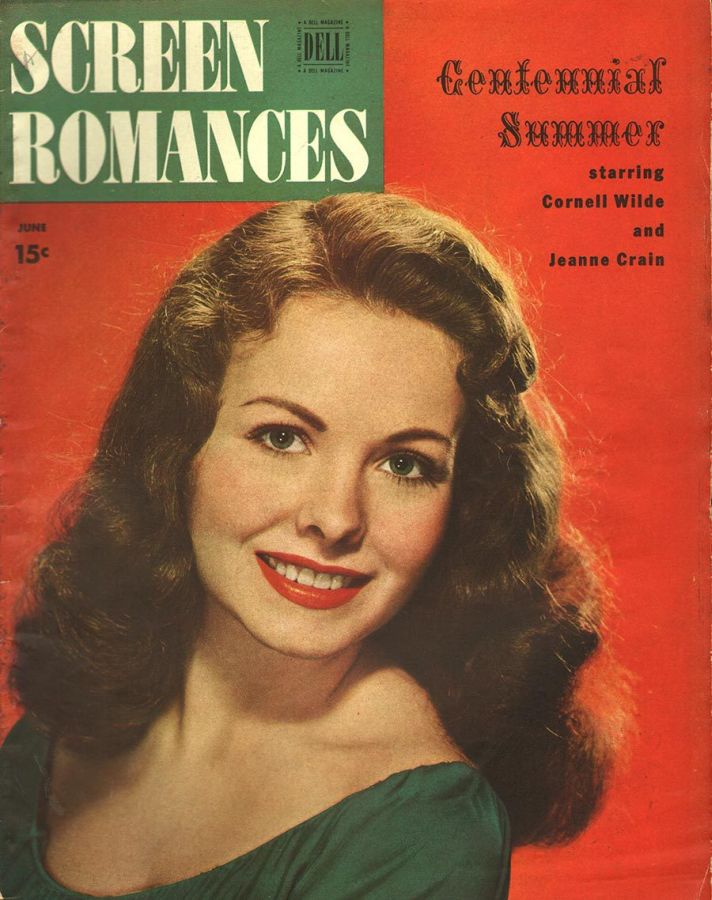 SCREEN ROMANCES magazine cover Issue 205 June 1946