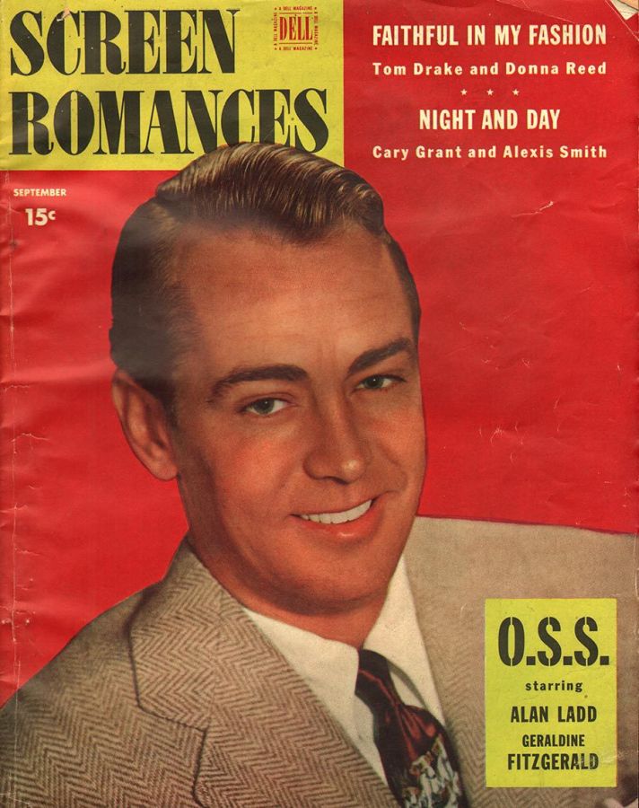 SCREEN ROMANCES magazine cover Issue 208 September 1946